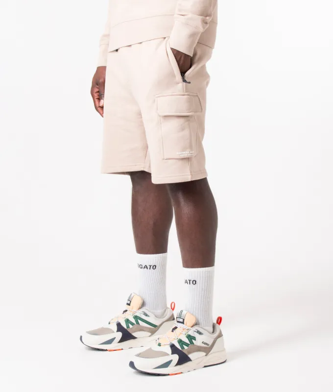 Regular Fit Siren Cargo Sweat Shorts sold by EQVVS