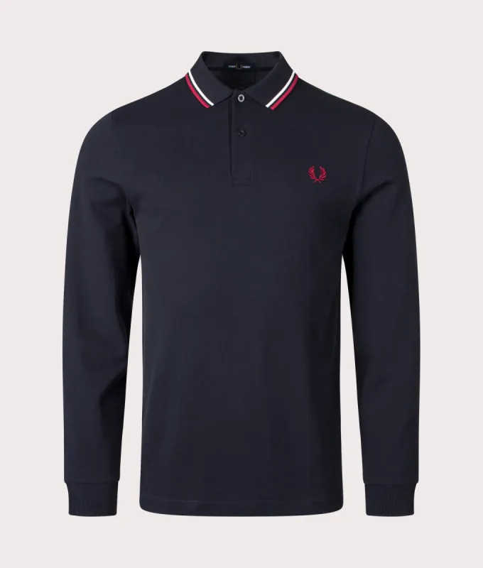 Long Sleeve Twin Tipped Polo Shirt sold by EQVVS