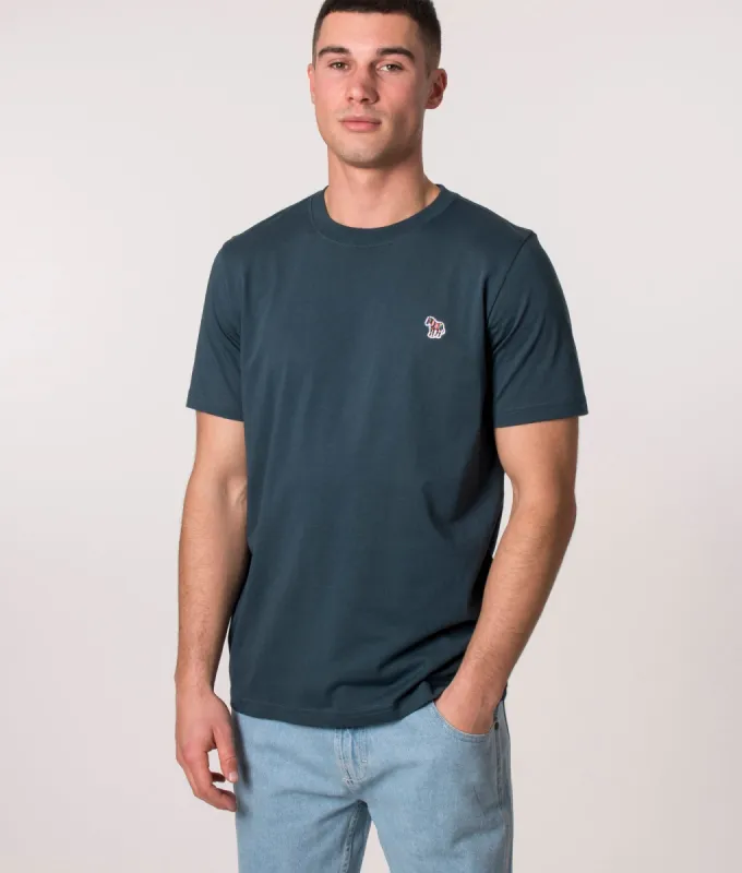 Zebra Badge T-Shirt sold by EQVVS