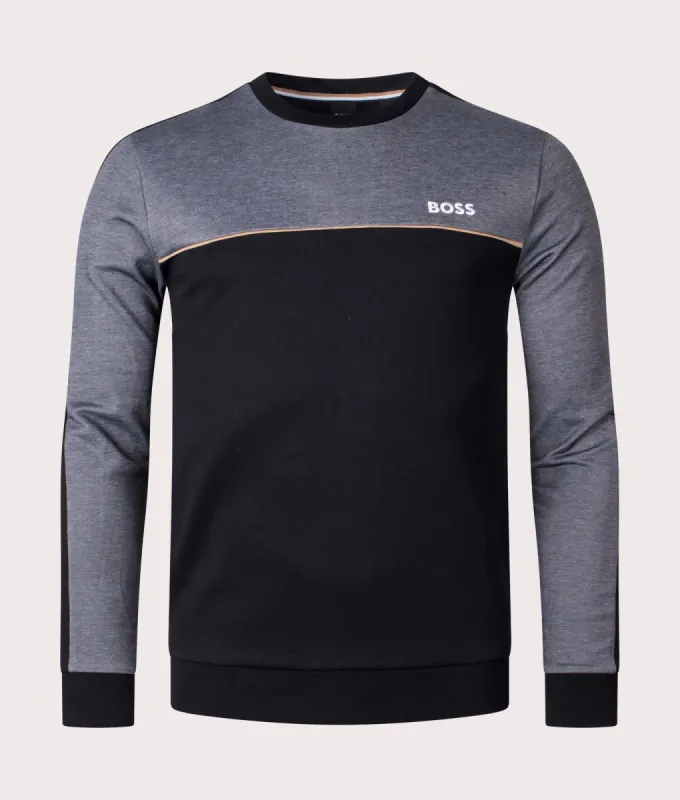 Loungewear Colourblock Sweatshirt sold by EQVVS