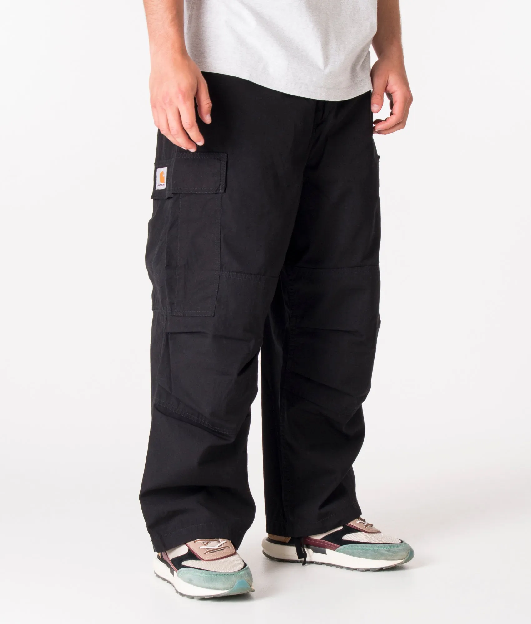 Relaxed Fit Jet Cargo Pants sold by EQVVS