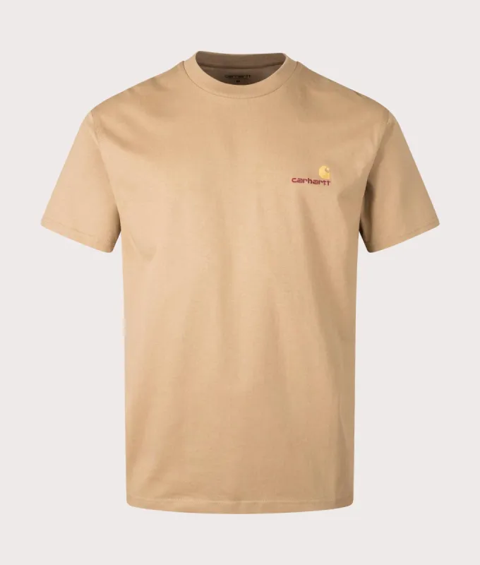 Relaxed Fit American Script T-Shirt sold by EQVVS