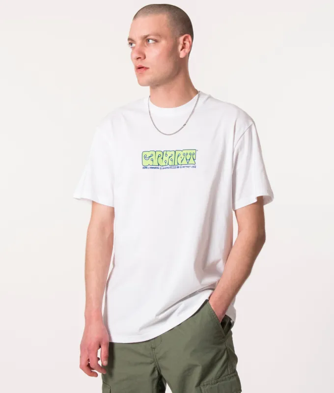 Relaxed Fit Heat Script T-Shirt sold by EQVVS