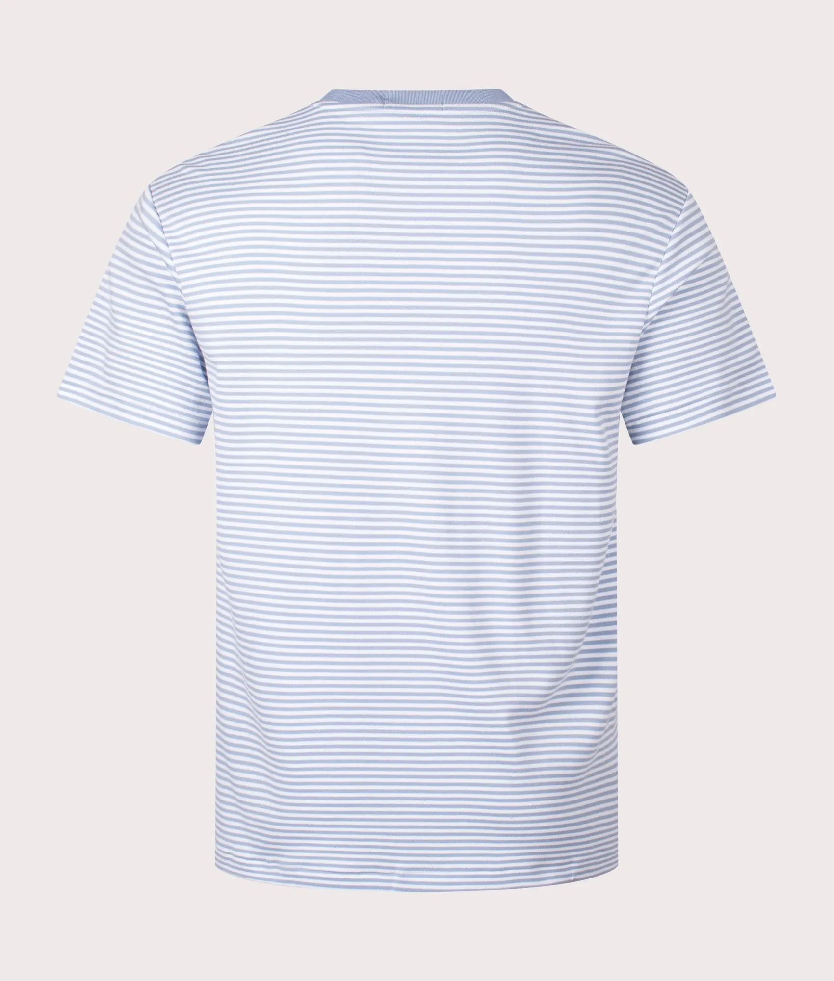 Classic Fit Striped Soft Cotton T-Shirt sold by EQVVS product image thumbnail 3