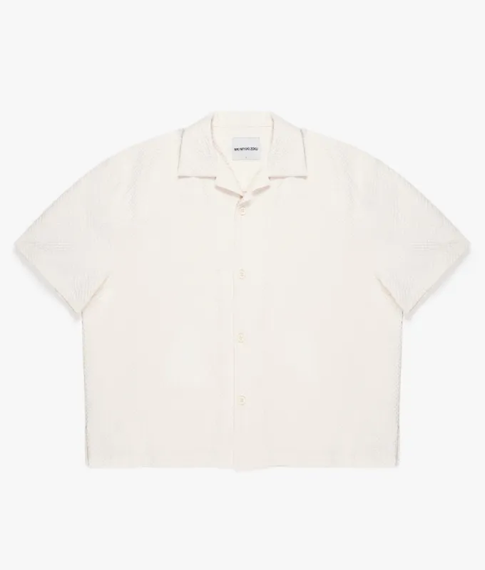 Oversized Seersucker Vacation Shirt sold by EQVVS