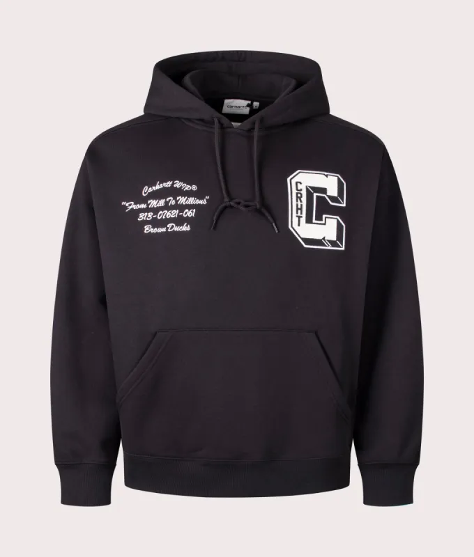 Oversized Fit Brown Ducks Hoodie sold by EQVVS