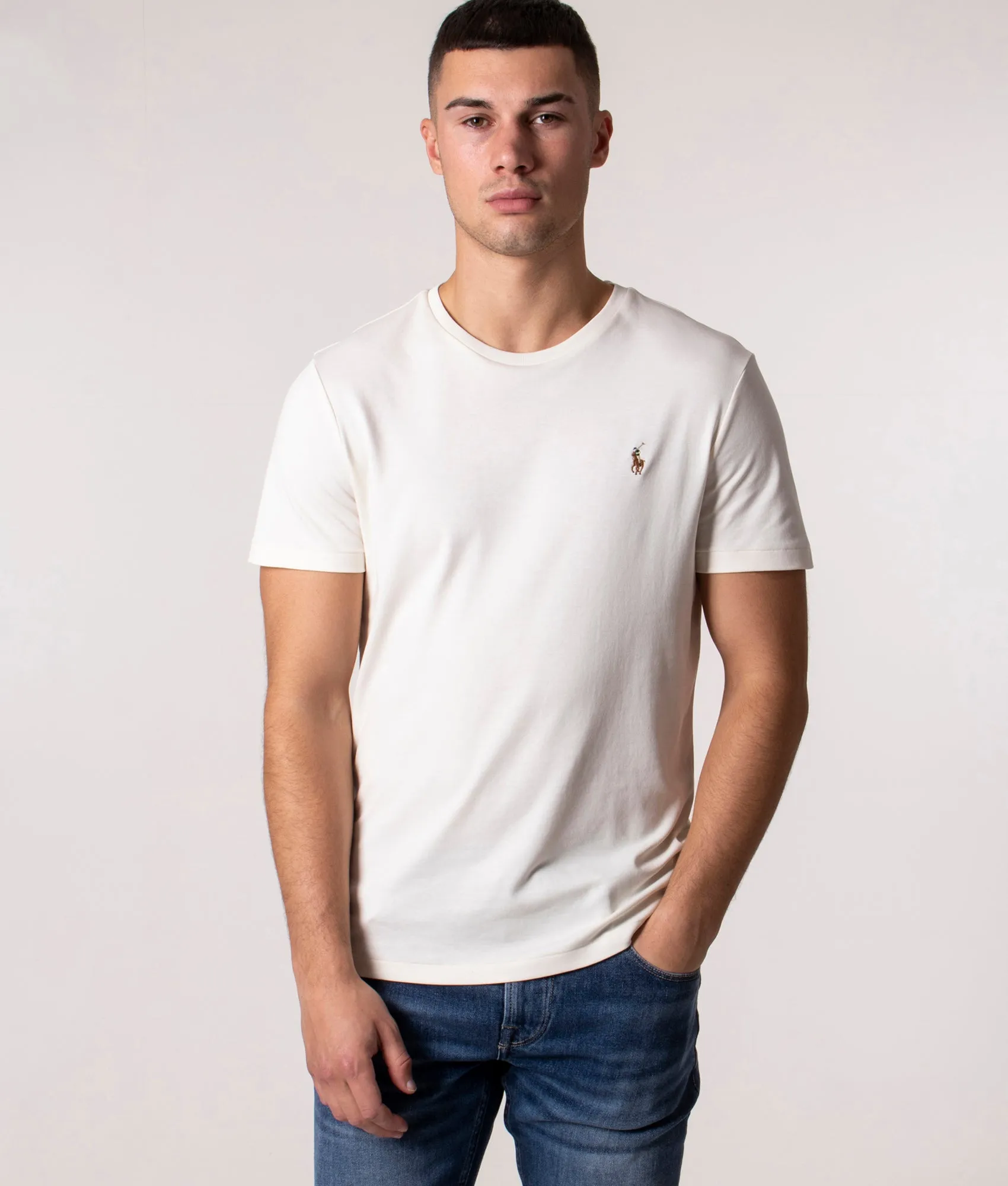 Custom Slim Fit Pima T-Shirt sold by EQVVS