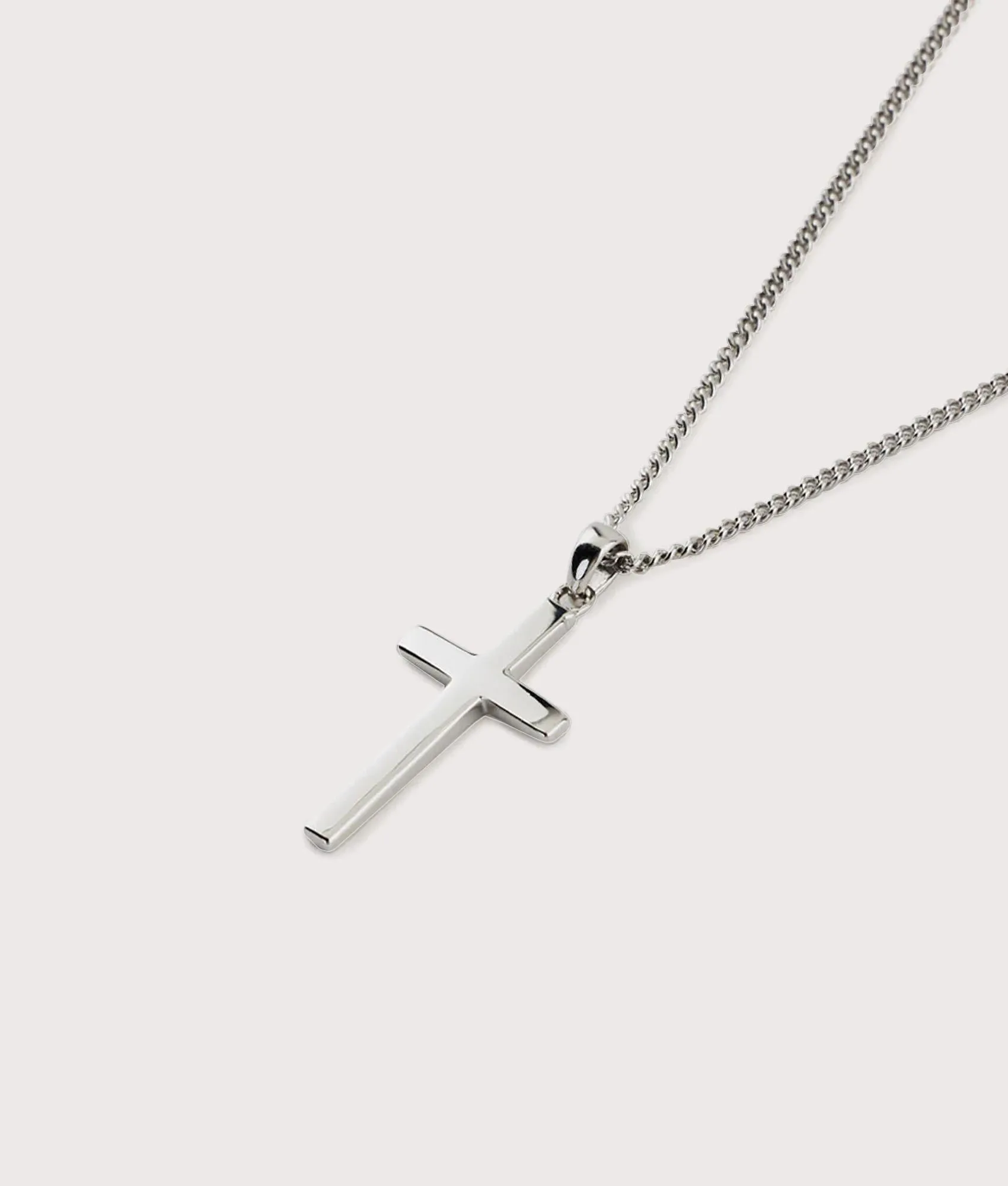 Sterling Silver Cross Necklace sold by EQVVS product image thumbnail 2