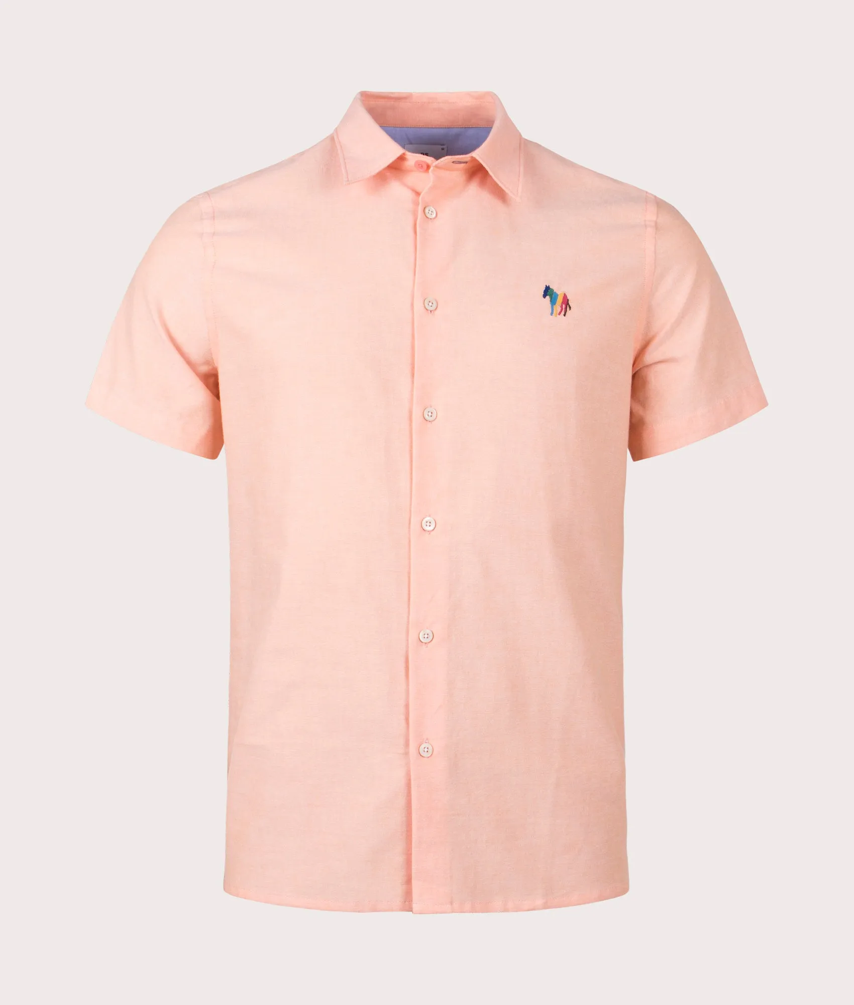 Relaxed Fit Broad Stripe Zebra Logo Short Sleeve Shirt sold by EQVVS