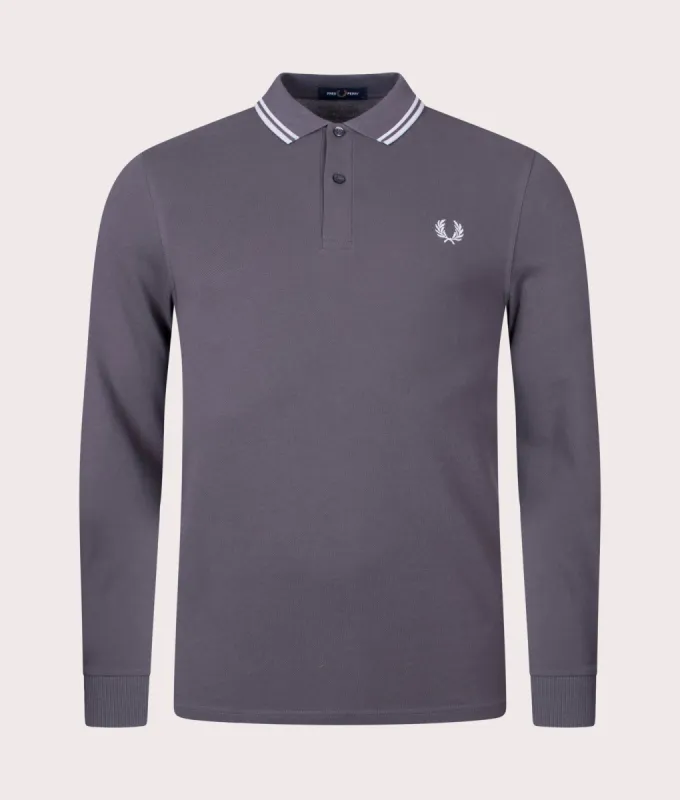 Long Sleeve Twin Tipped Polo Shirt sold by EQVVS