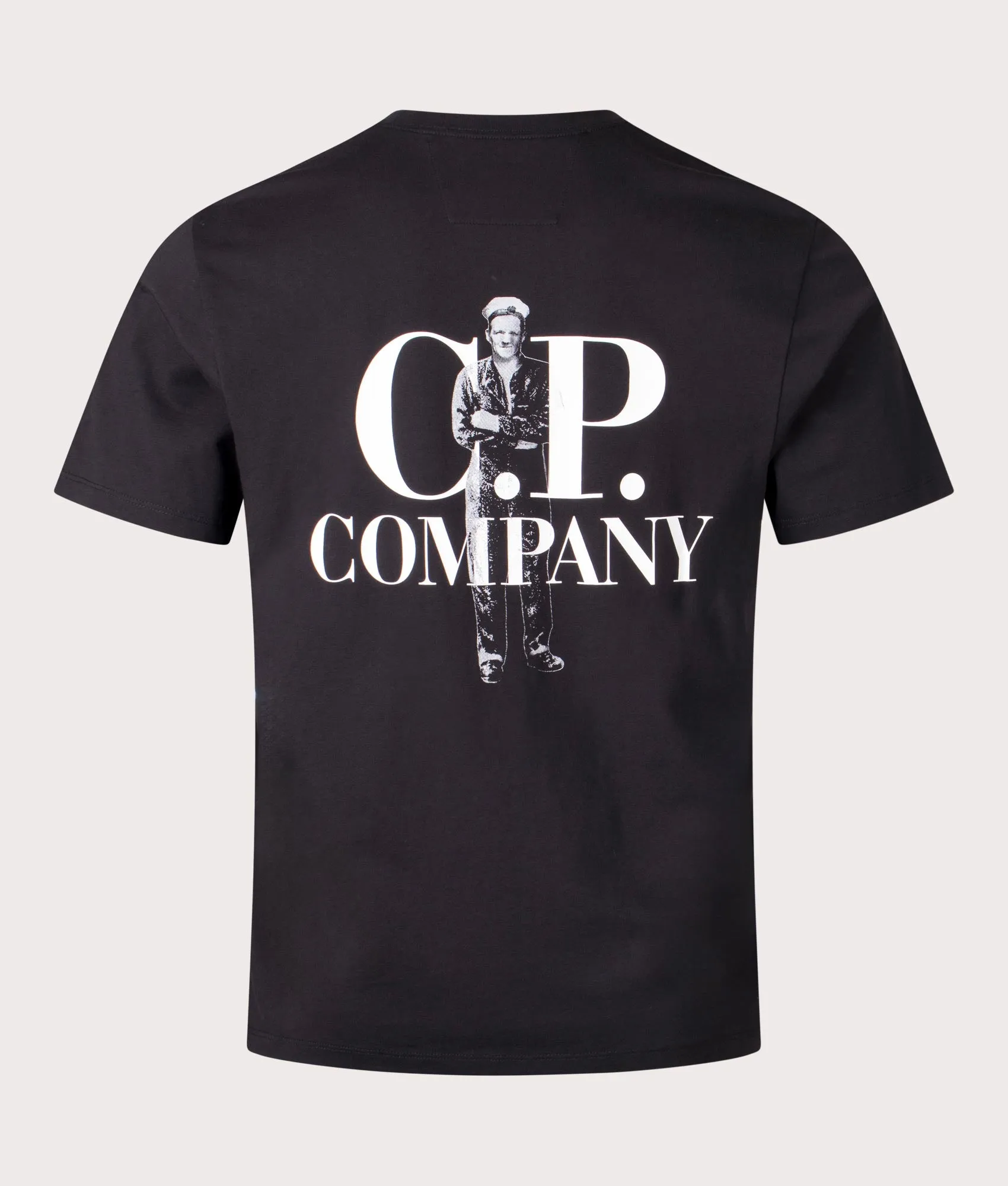 C.P. Logo Jersey 30/1 T-Shirt sold by EQVVS