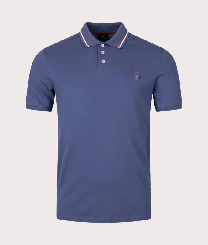 Broad Stripe Zebra Polo Shirt sold by EQVVS
