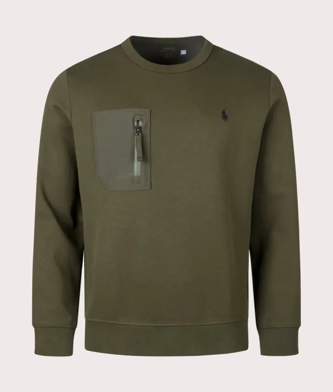 Pocket Zip Sweatshirt sold by EQVVS