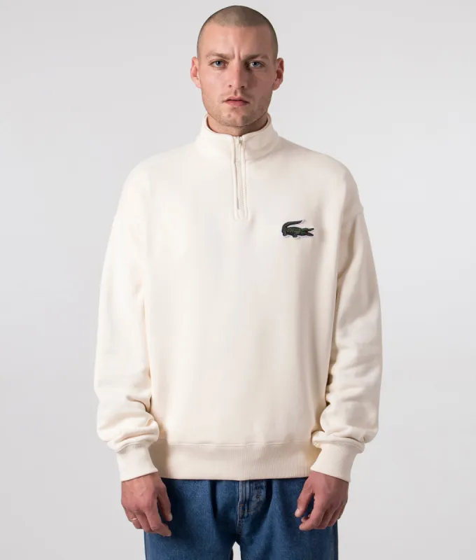 Quarter Zip Organic Cotton Sweatshirt sold by EQVVS