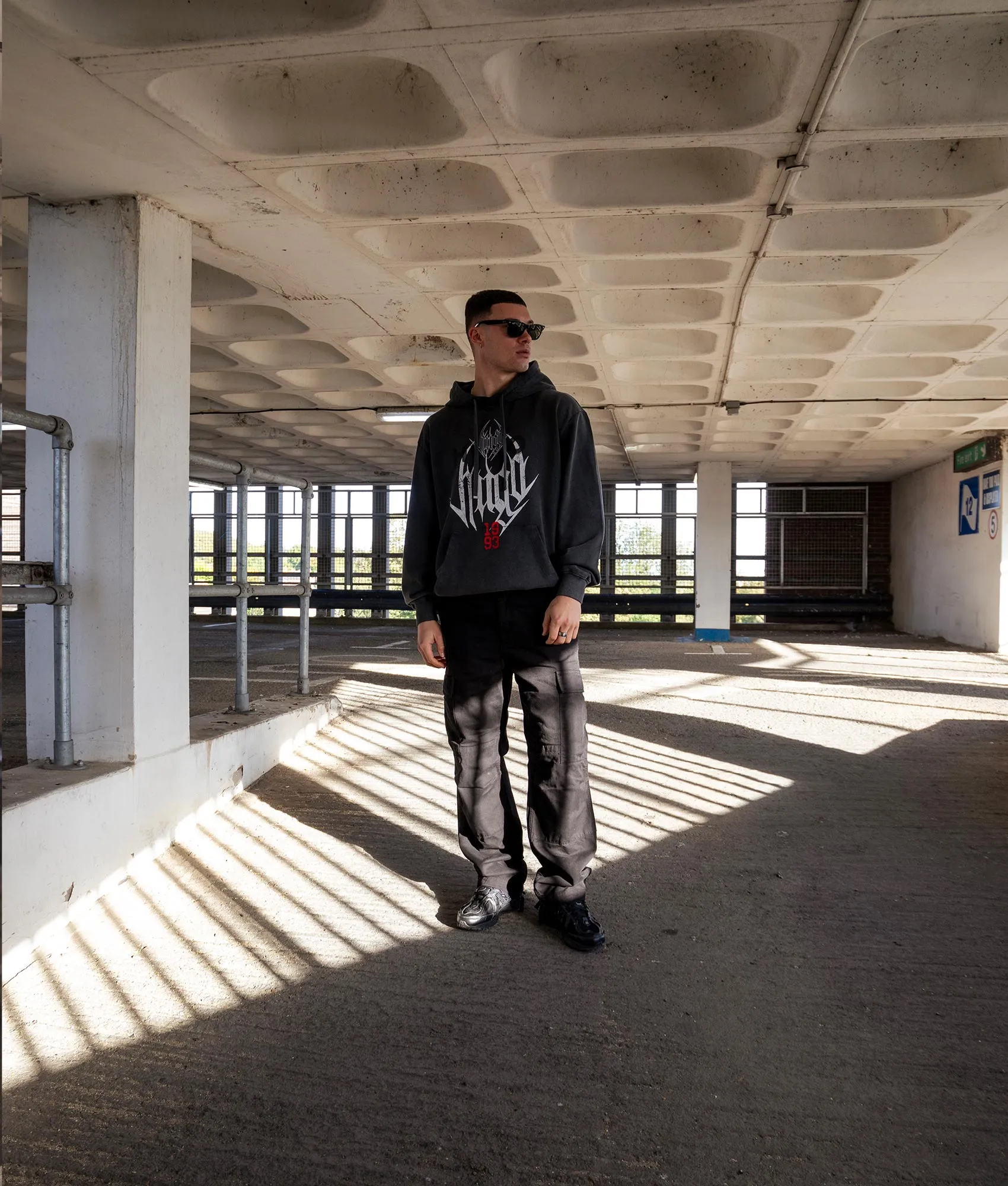 Oversized Fit Darkop Hoodie sold by EQVVS product image thumbnail 2