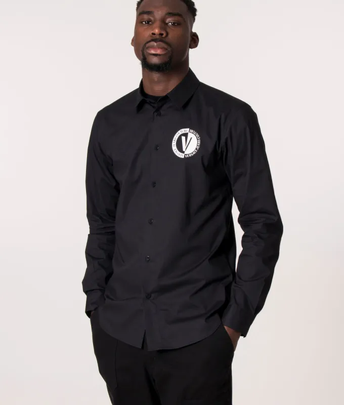 New V Emblem Logo Stretch Shirt sold by EQVVS