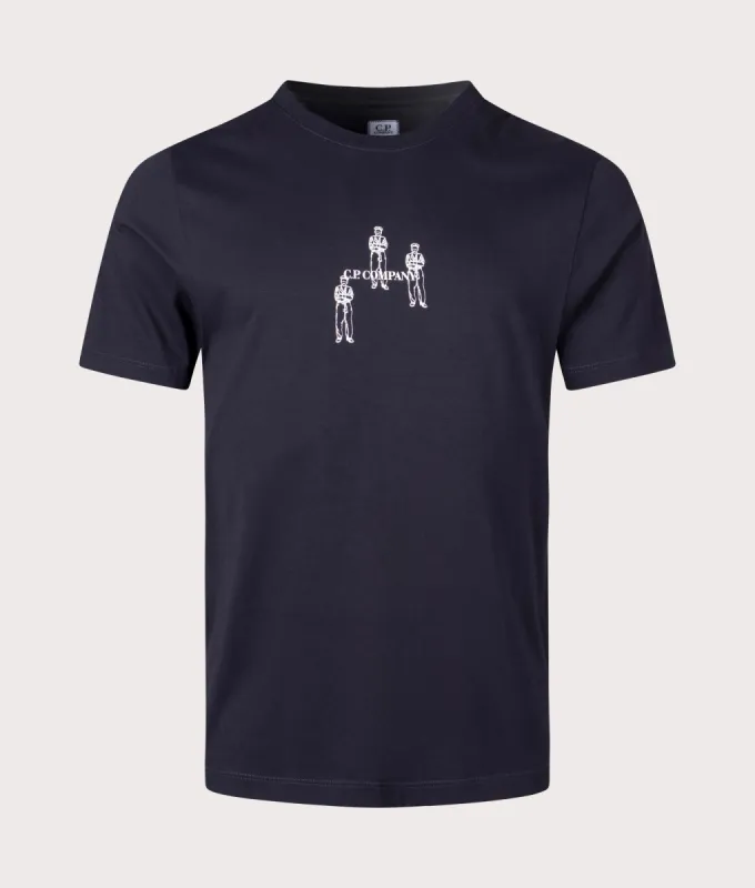 30/1 Jersey Relaxed Graphic T-Shirt sold by EQVVS