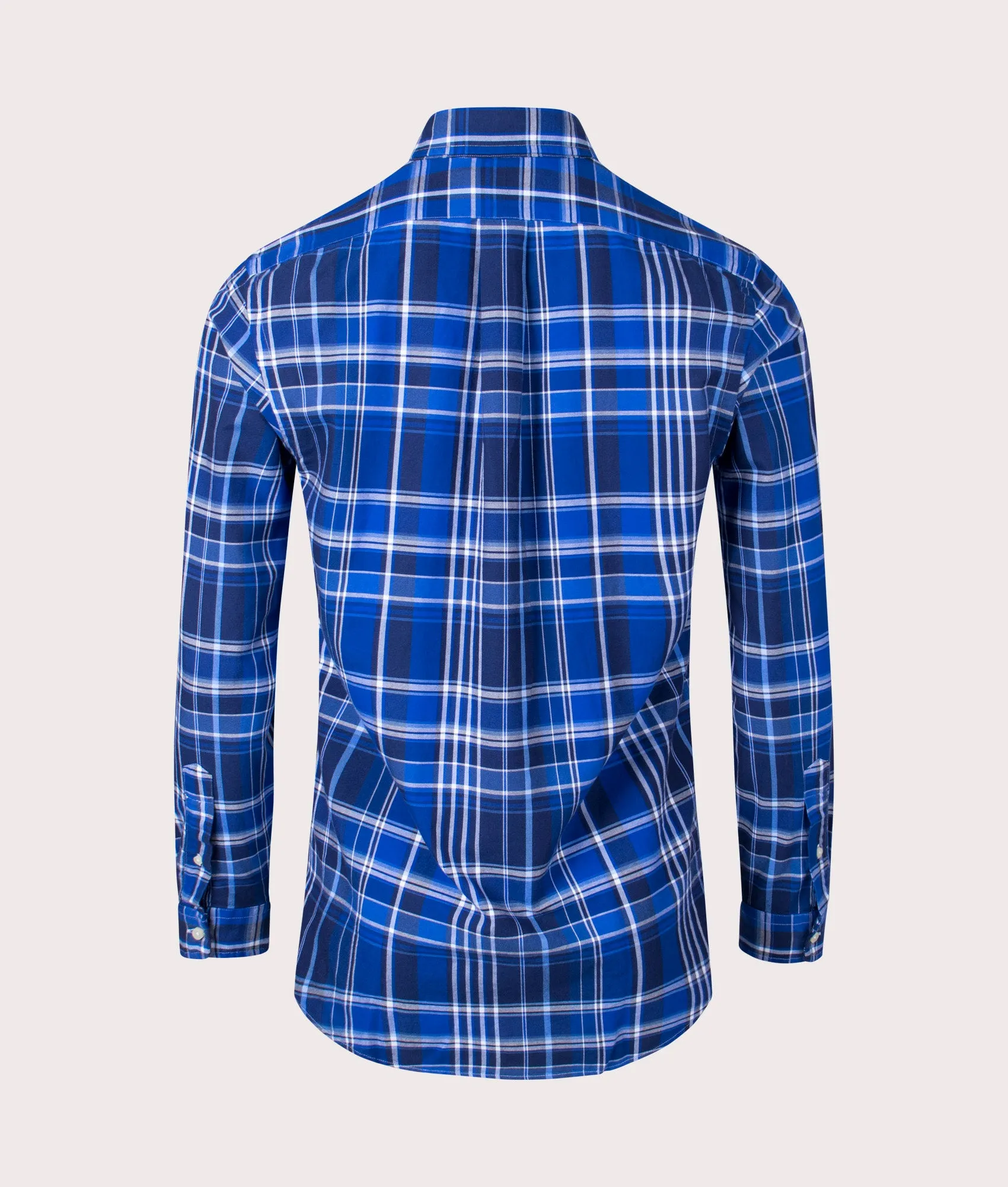 Custom Fit Checkered Oxford Shirt sold by EQVVS product image thumbnail 3