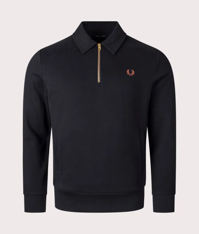 Quarter Zip Sweatshirt sold by EQVVS