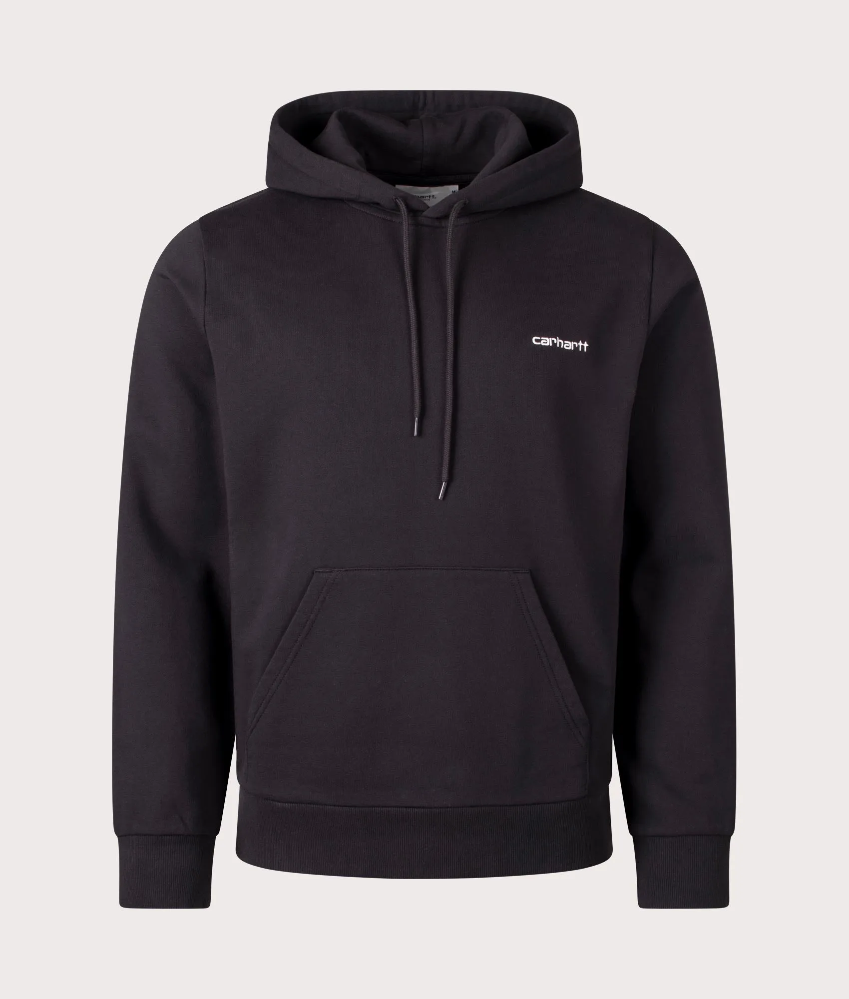 Regular Fit Script Embroidery Hoodie sold by EQVVS