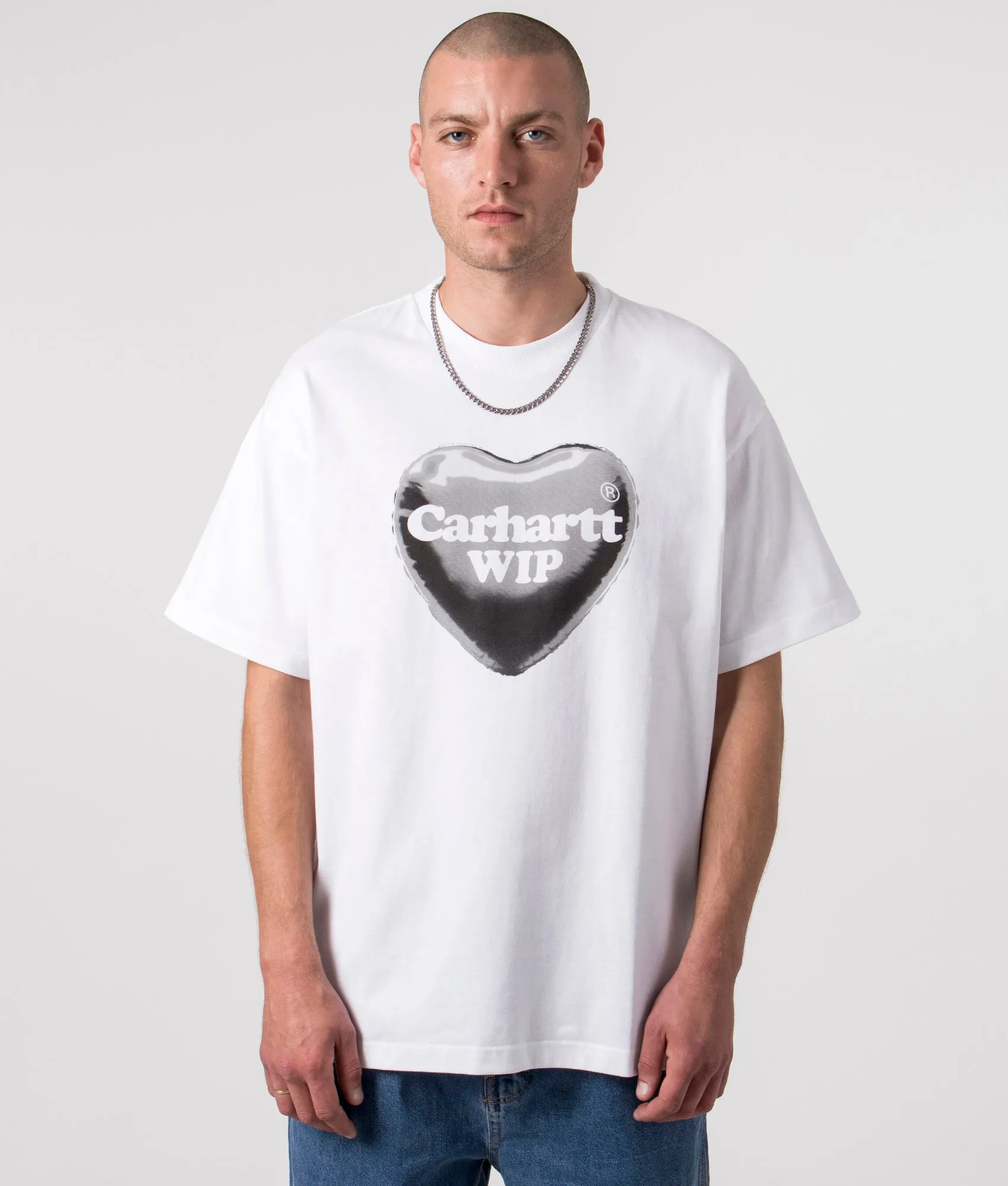 Relaxed Fit Heart Balloon T-Shirt sold by EQVVS