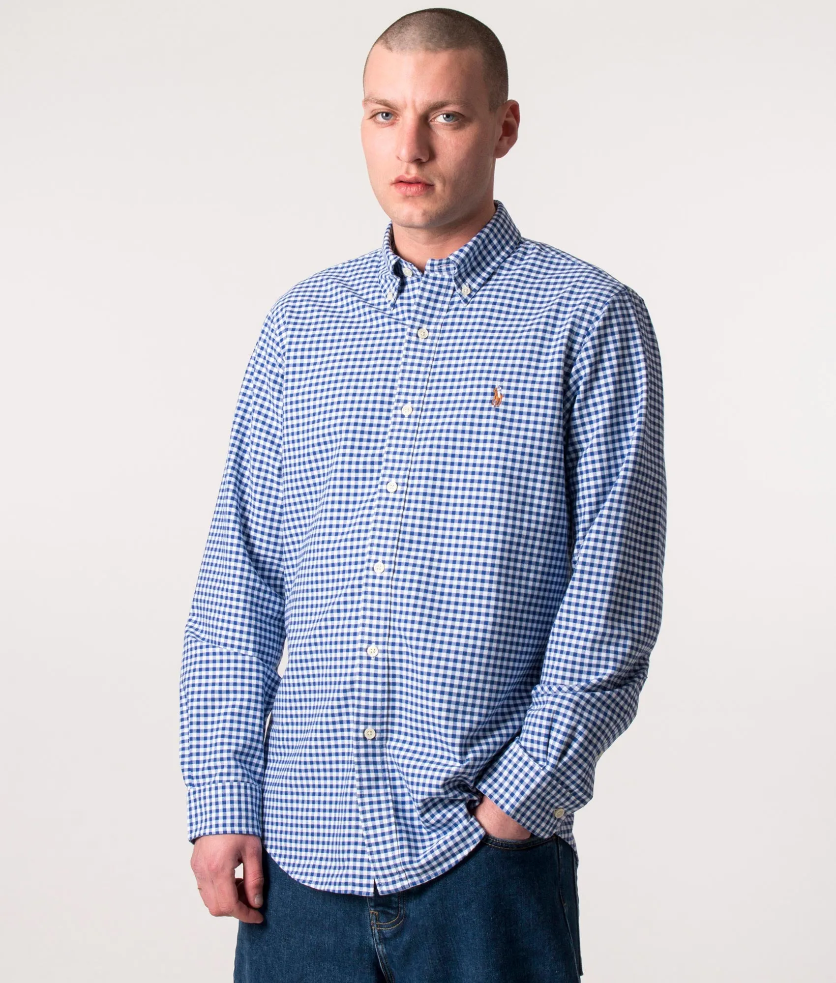 Custom Slim Fit Oxford Shirt sold by EQVVS product image thumbnail 2