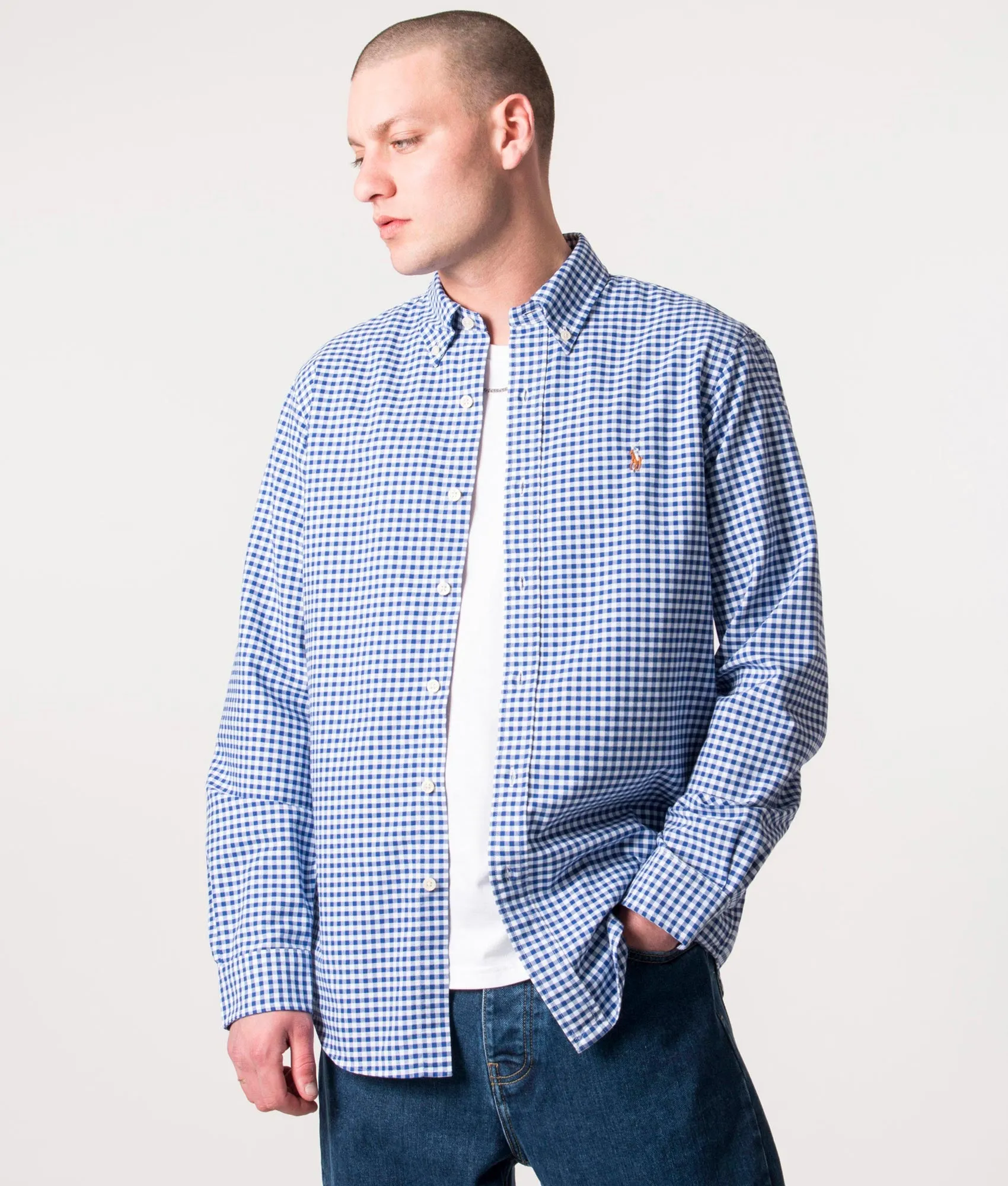 Custom Slim Fit Oxford Shirt sold by EQVVS product image thumbnail 4