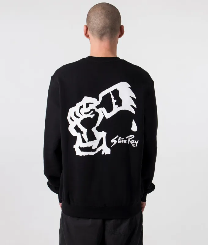 Relaxed Fit Solidarity Crew Sweatshirt made by EQVVS