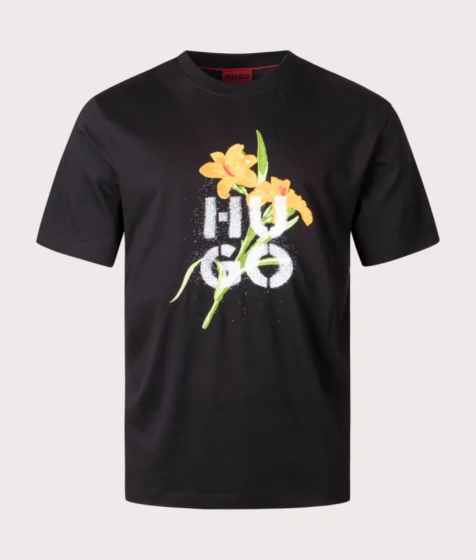 Relaxed Fit Dilablumi T-Shirt sold by EQVVS