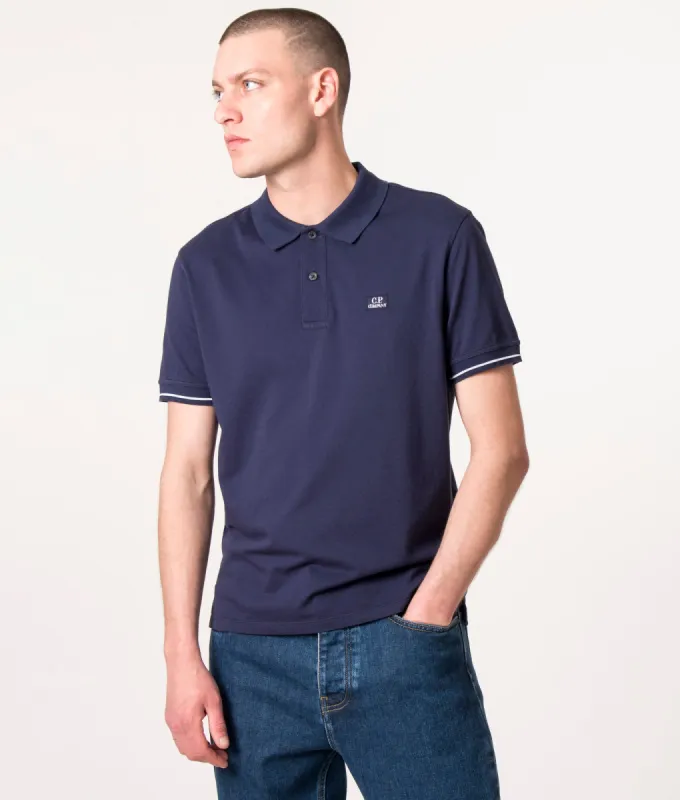 Tacting Piquet Logo Polo Shirt sold by EQVVS