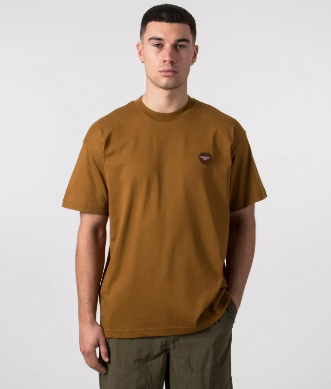 Relaxed Fit Heart Patch T-Shirt sold by EQVVS