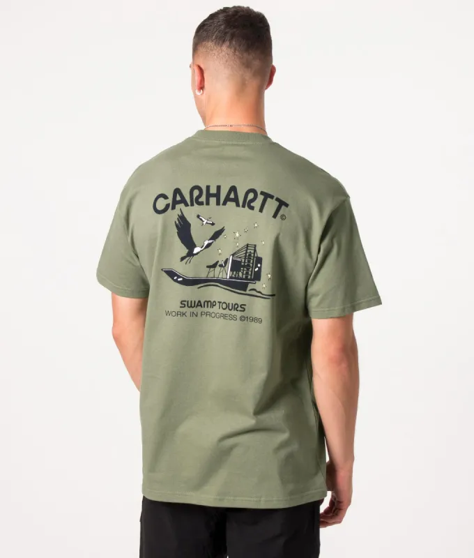 Relaxed Fit Swamp Tours T-Shirt sold by EQVVS