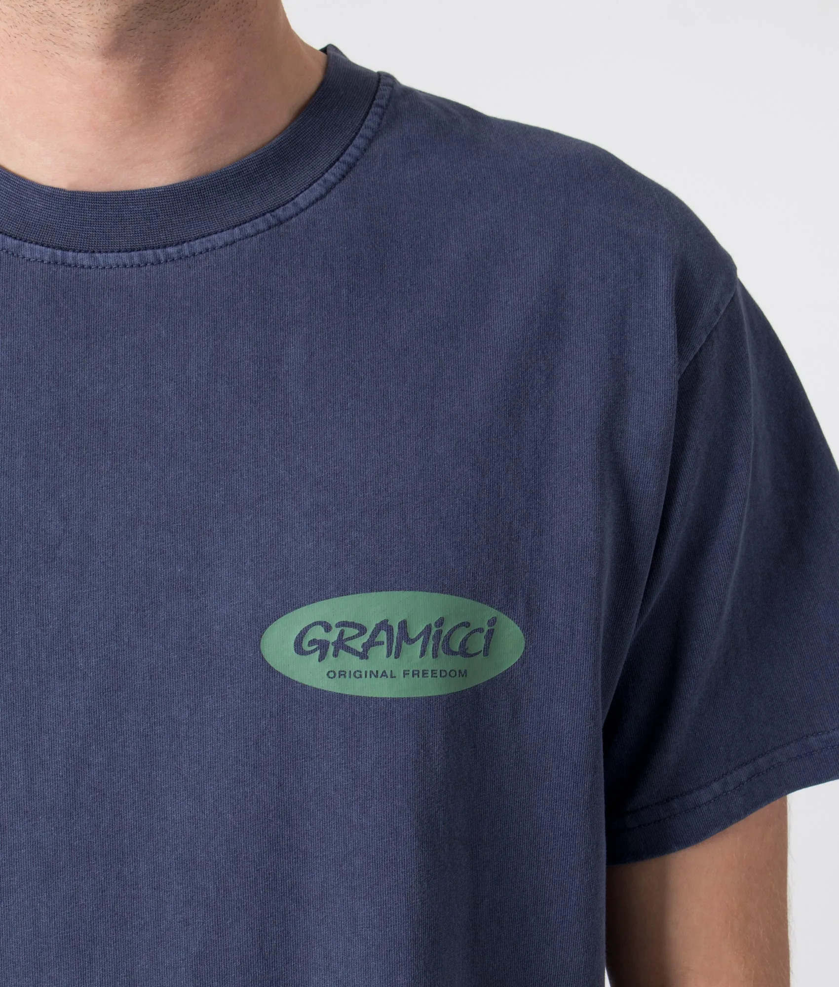 Original Freedom Oval T-Shirt sold by EQVVS product image thumbnail 3