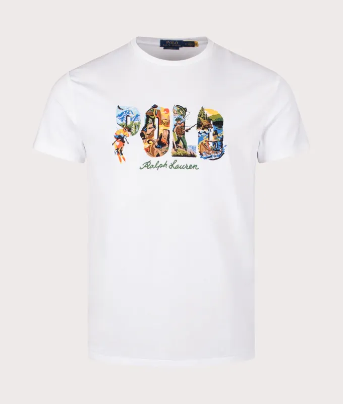 Classic Fit Logo Jersey T-Shirt sold by EQVVS