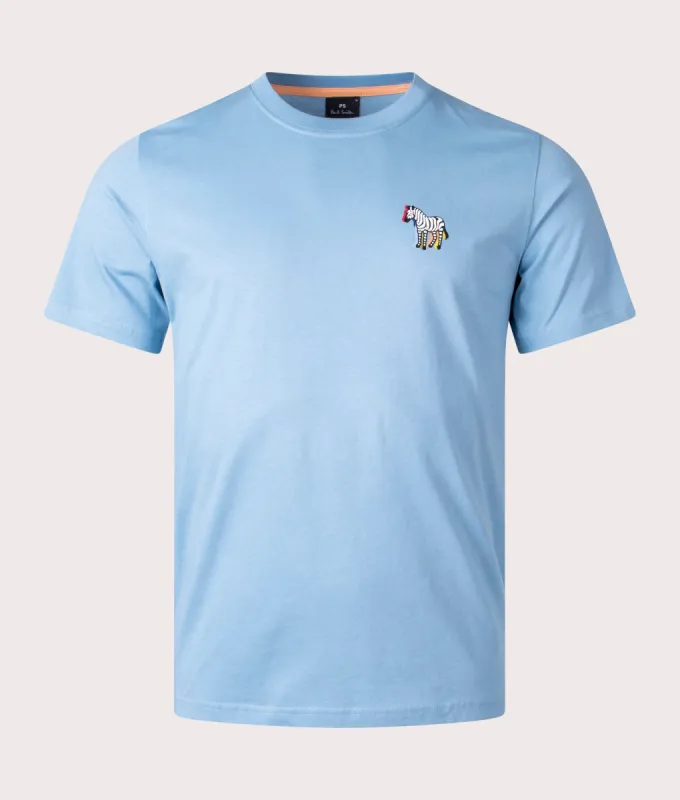 Black and White Zebra Logo T-Shirt sold by EQVVS