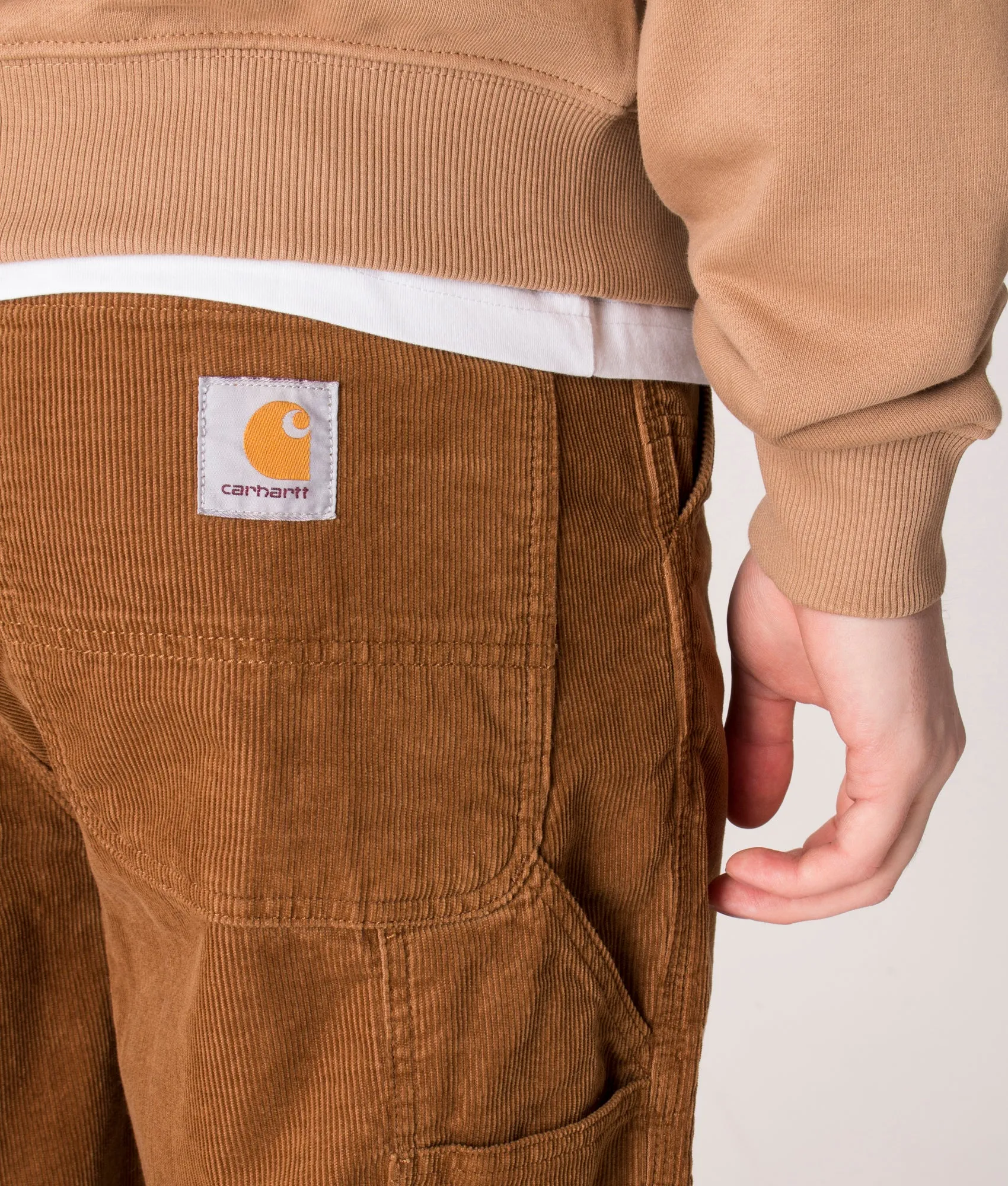 Relaxed Fit Corduroy Single Knee Pants sold by EQVVS product image thumbnail 3