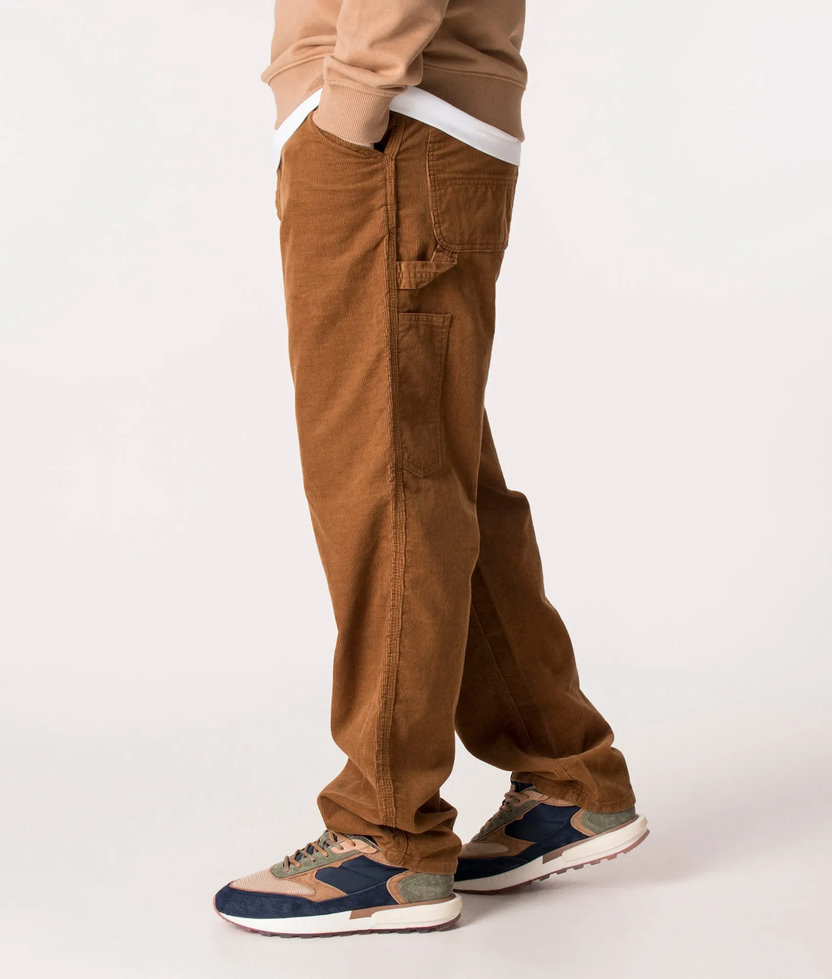 Relaxed Fit Corduroy Single Knee Pants sold by EQVVS product image thumbnail 4