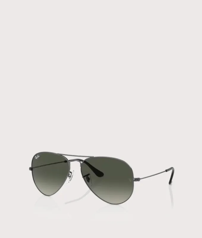 Aviator Large Metal Sunglasses sold by EQVVS