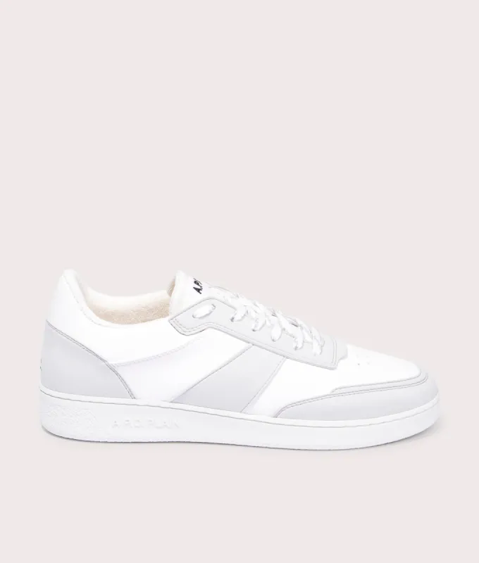 Smooth Faux Leather Faux Suede Sneakers sold by EQVVS