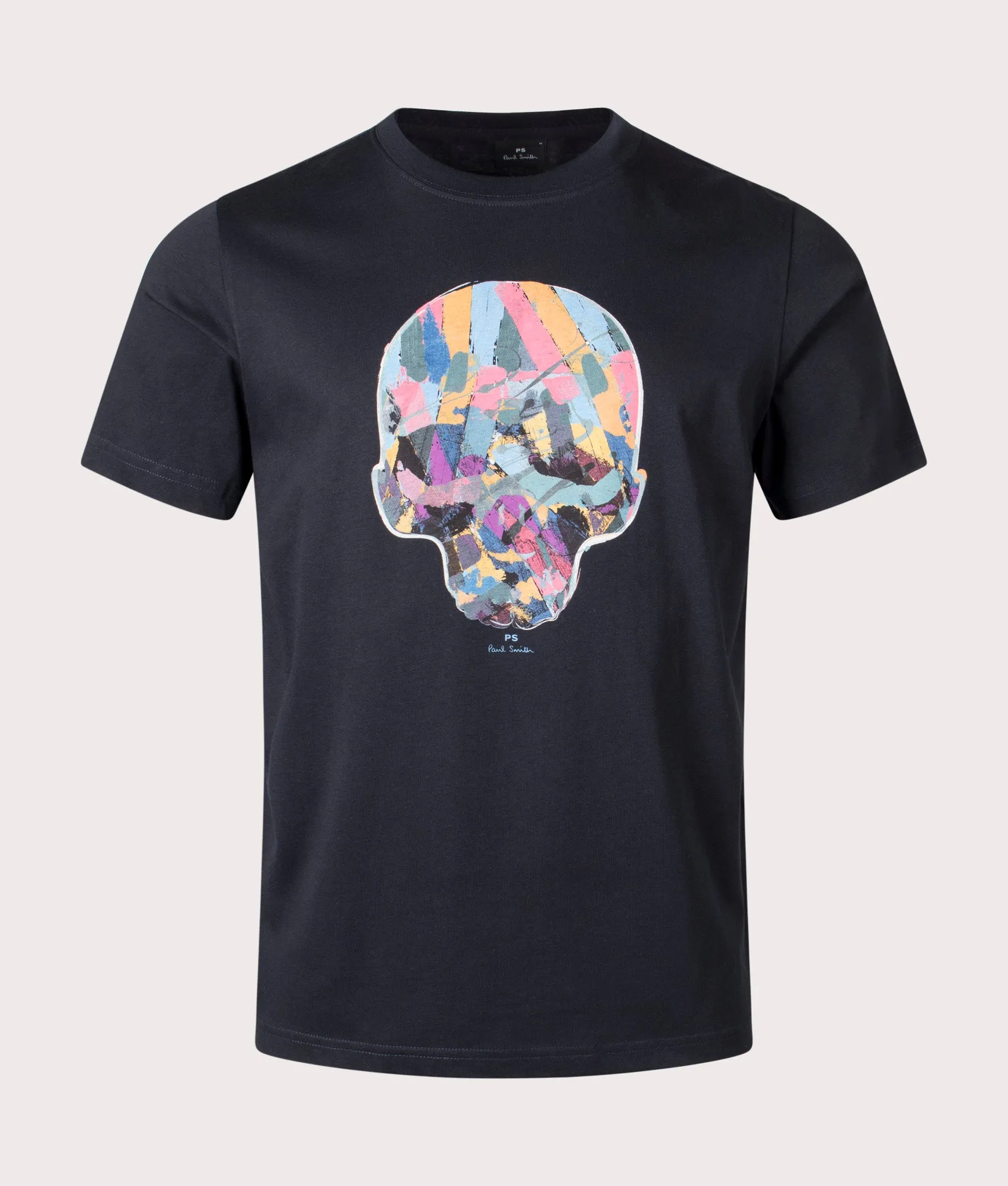 Multi Col Skull T-Shirt sold by EQVVS
