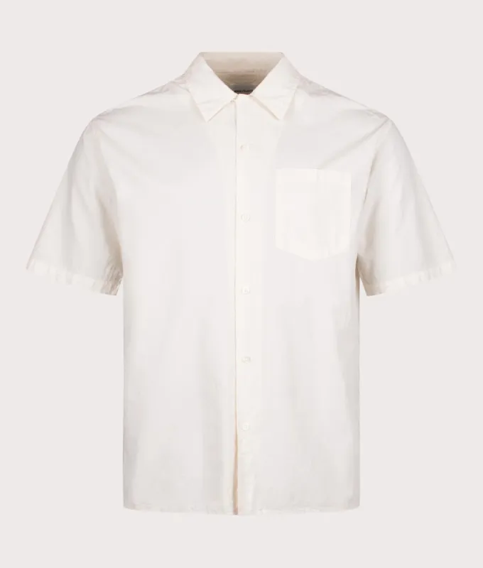 Relaxed Fit Carsten Cotton Tencel Shirt sold by EQVVS