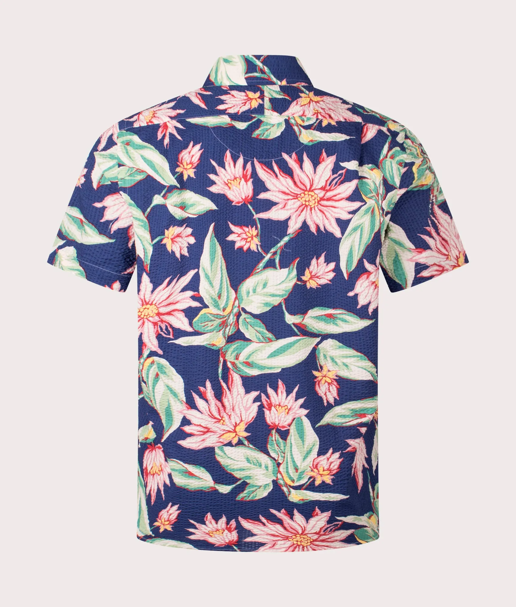 Classic Fit Floral Seersucker Shirt sold by EQVVS product image thumbnail 3