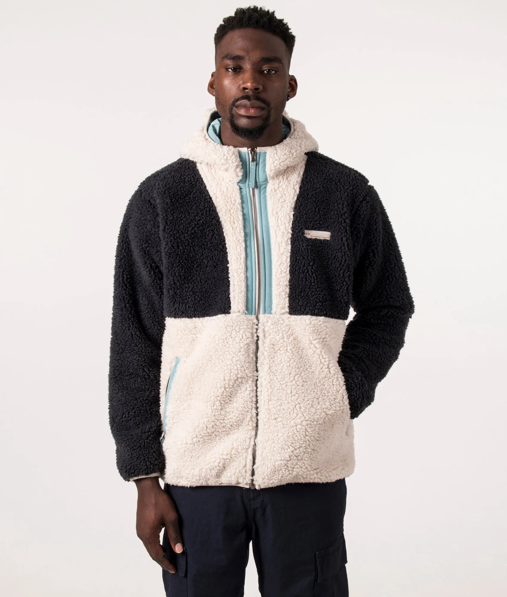 Backbowl Sherpa Hooded Jacket sold by EQVVS