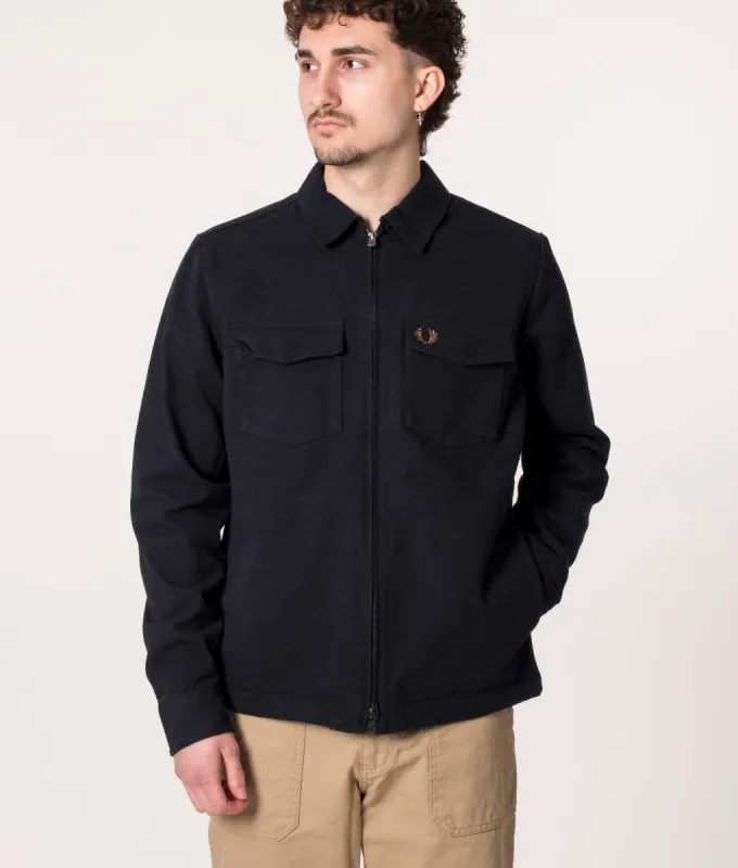 Heavy Twill Overshirt made by EQVVS