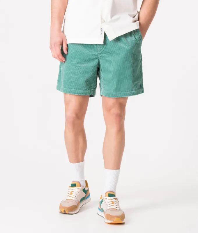 Regular Fit Corduroy Prepster Shorts sold by EQVVS