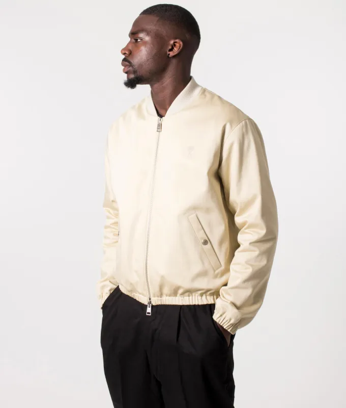 Compact Cotton Satin Bomber Jacket sold by EQVVS