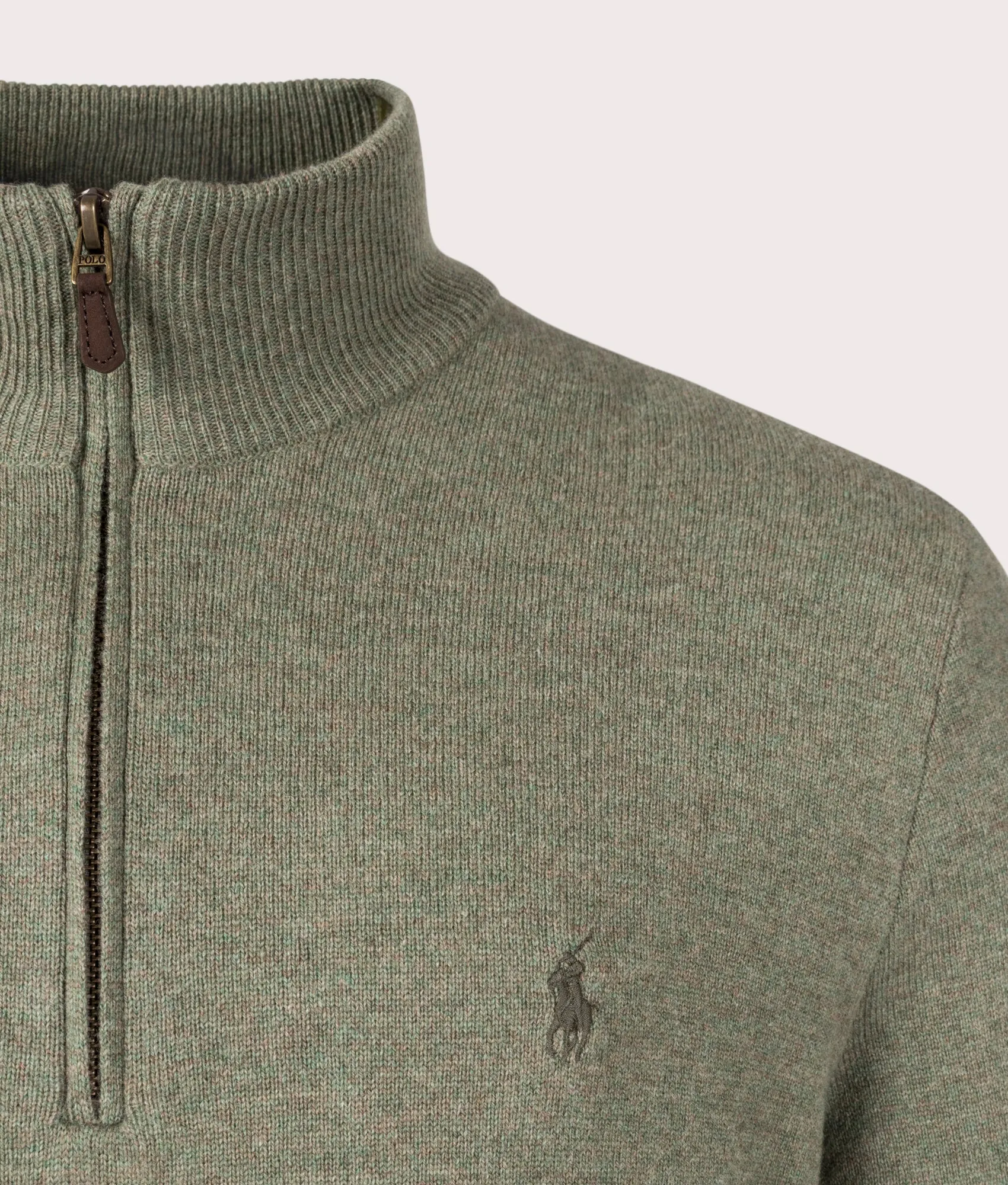 Merino Wool Quarter Zip Jumper sold by EQVVS product image thumbnail 2