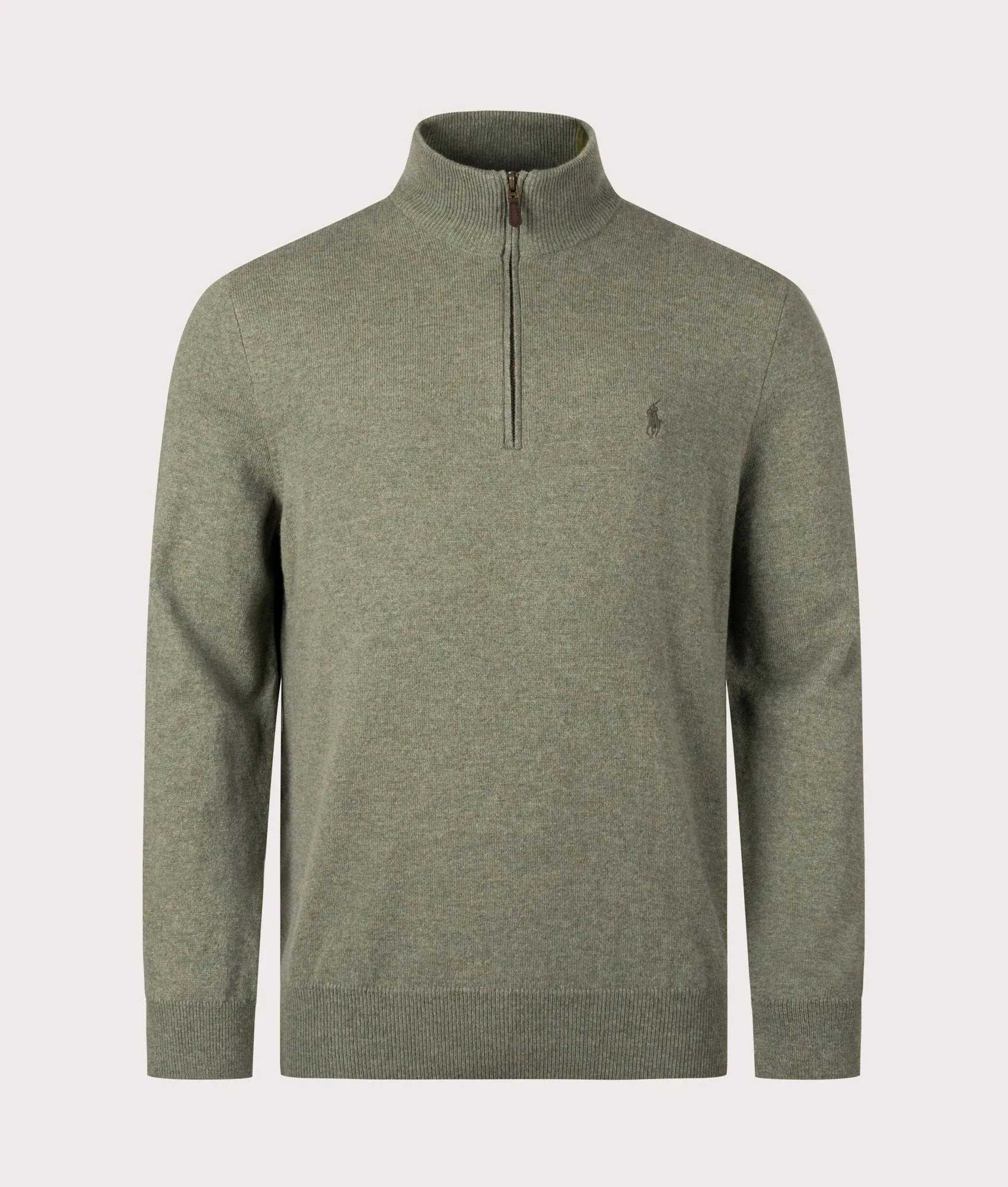 Merino Wool Quarter Zip Jumper sold by EQVVS