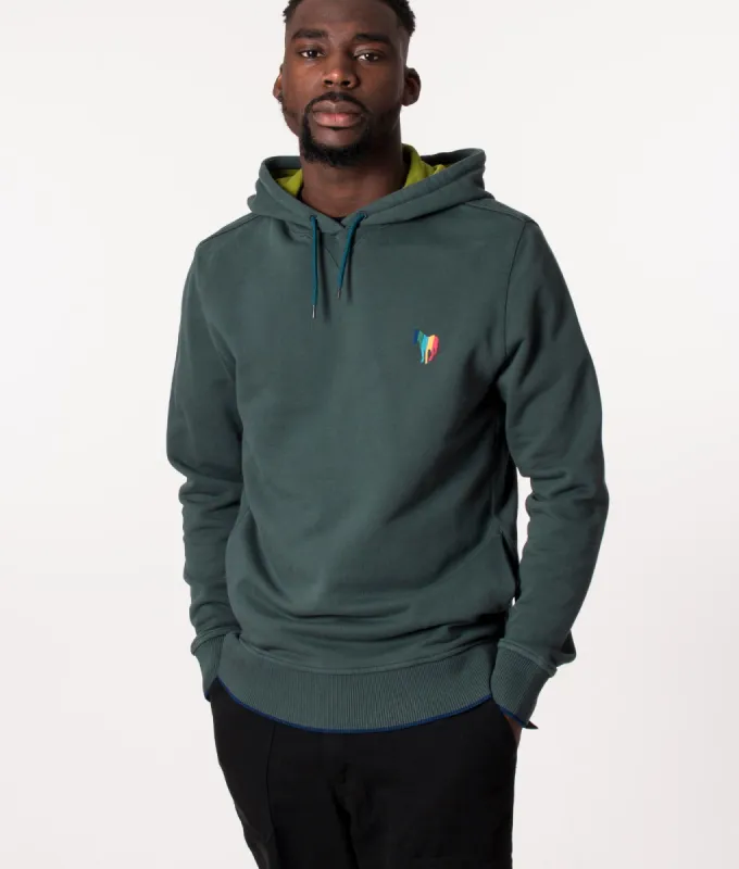 Broad Stripe Zebra Emblem Hoodie sold by EQVVS