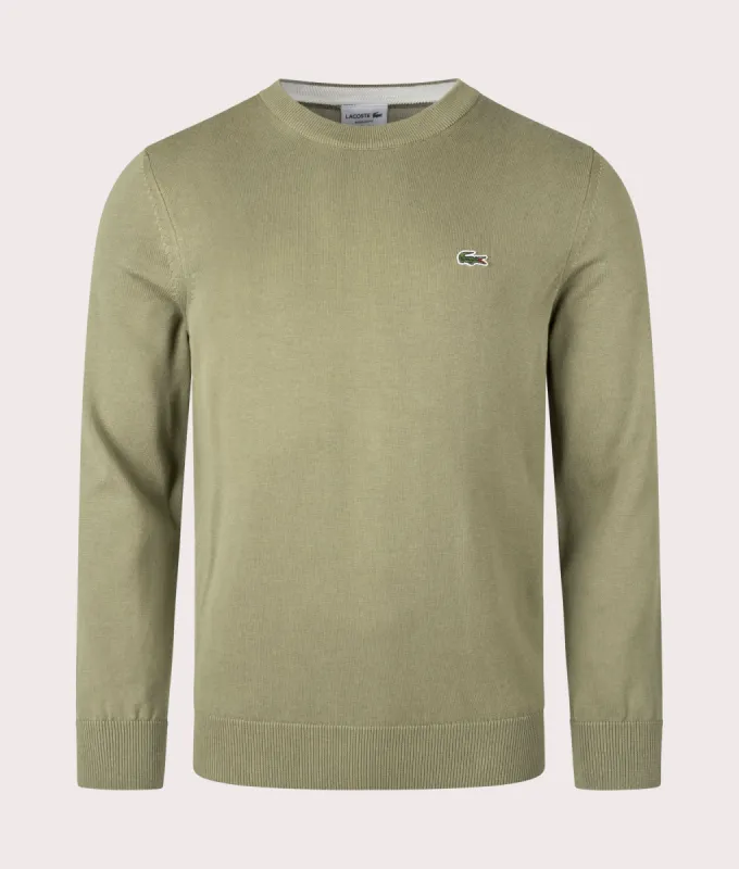 Croc Logo Knitted Jumper sold by EQVVS